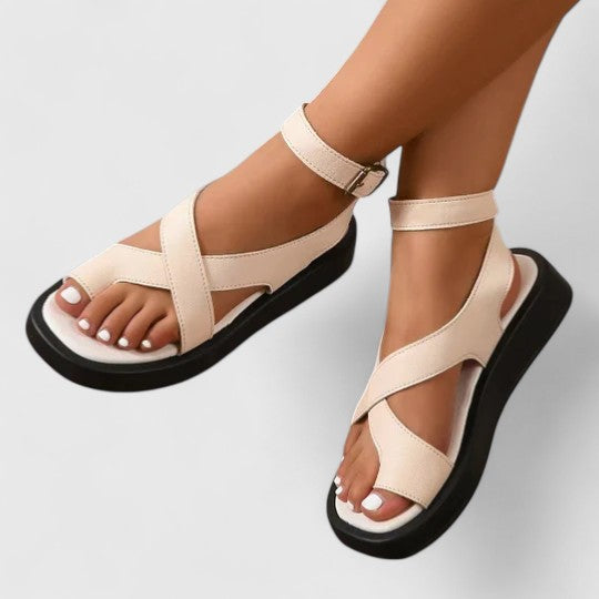 Elegant Sandals – Women's Cushioned Sole Summer Footwear | Lightweight Design