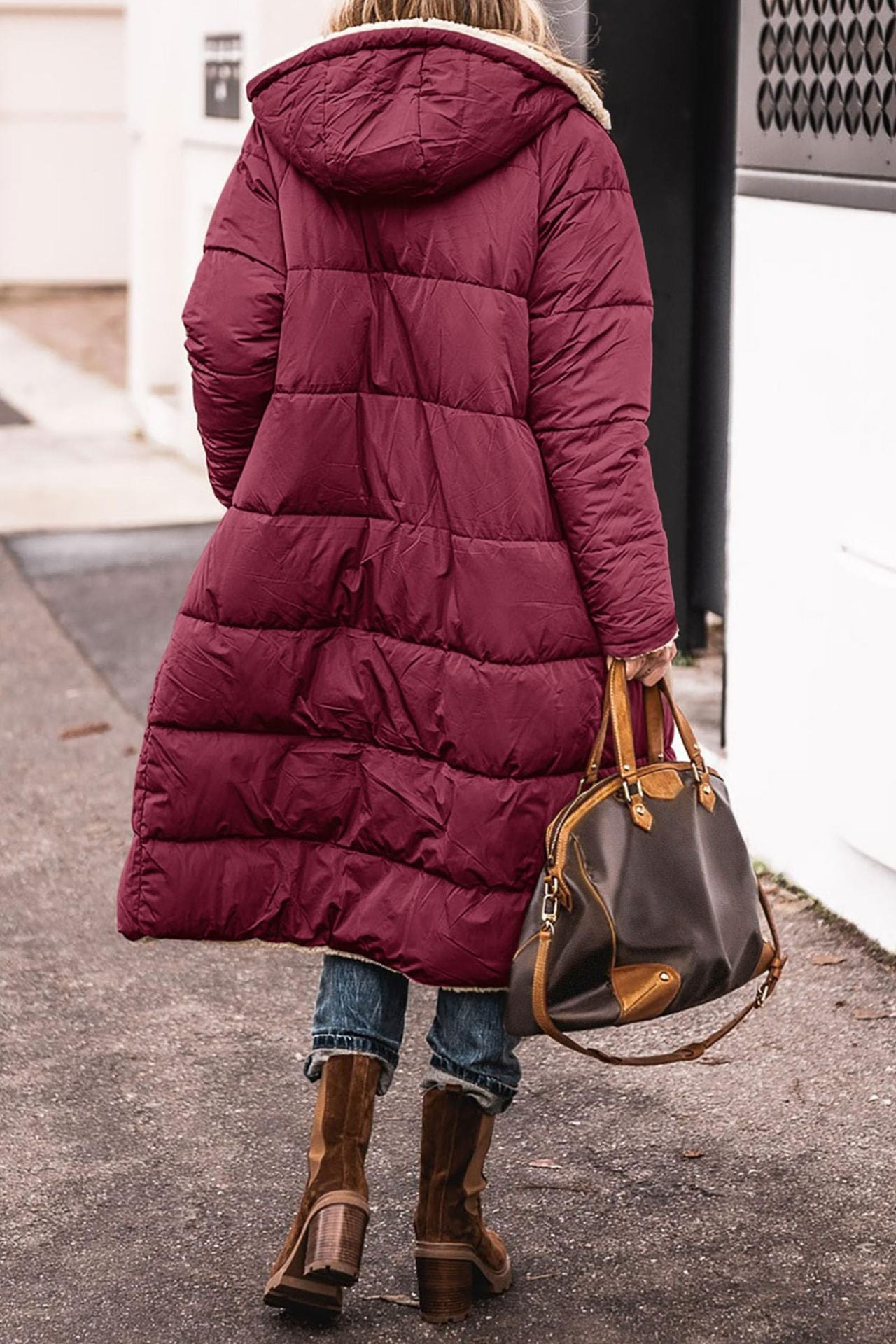 Elegant Reversible Coat – Premium Long Warm Winter Outerwear | Liora's Boutique