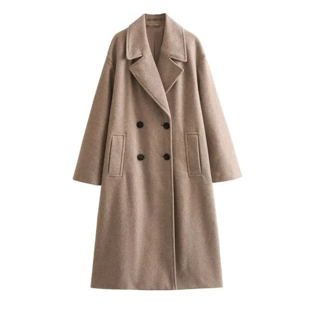 Women's Trench Coat - Stylish Winter Coat | Insulated Water Repellent Outerwear