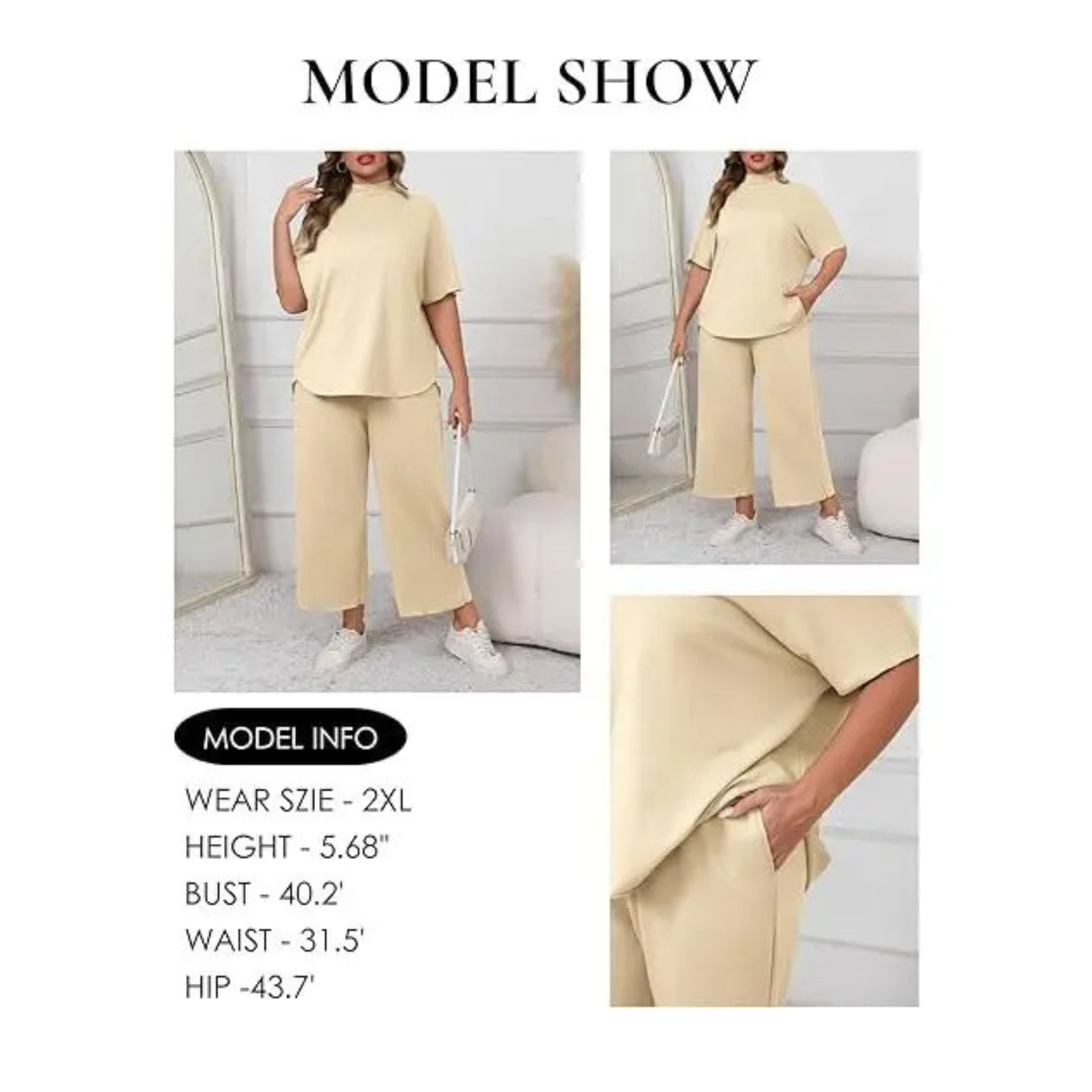 Batwing Sleeve Comfort Set - Relaxed Loungewear With Versatile Lounge Wear Style