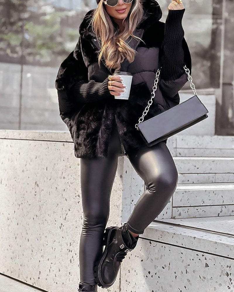 Hooded Thermal Jacket – Insulated Warm Winter Jacket With Cozy Hood & Tailored Fit