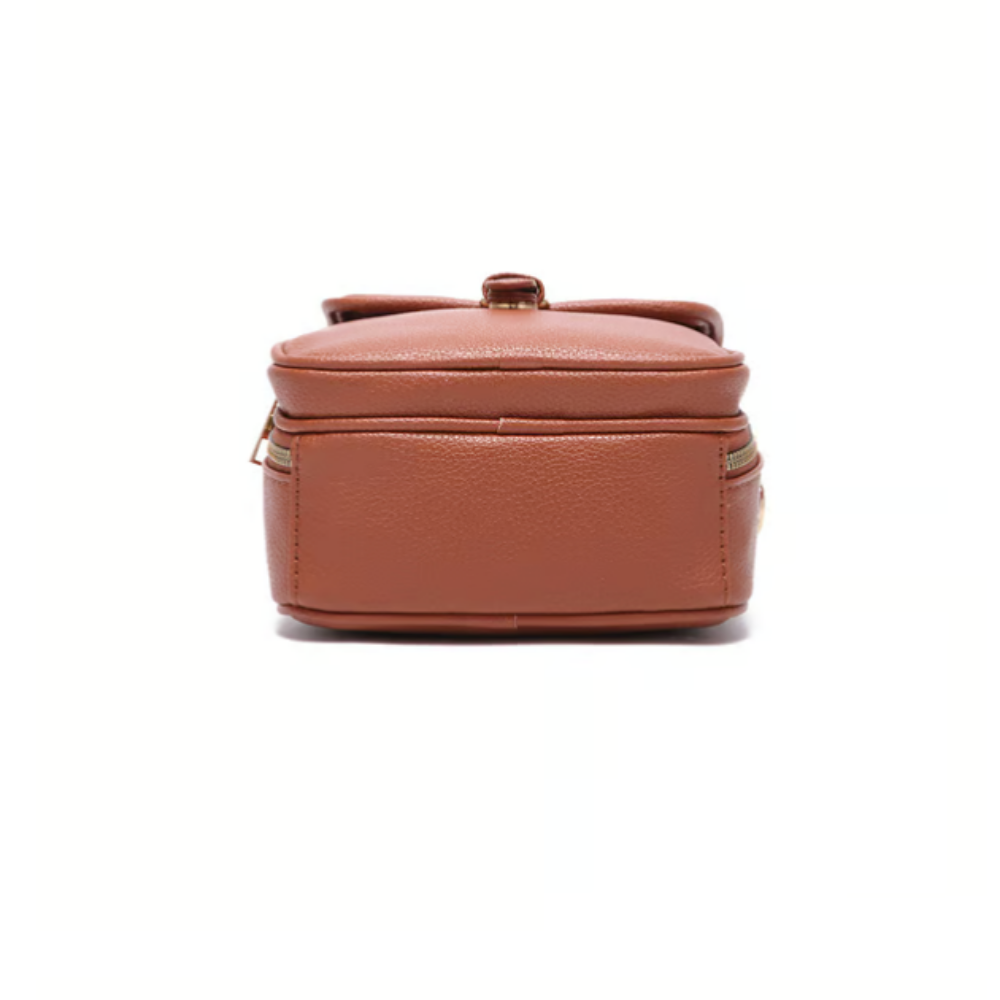 RFID Shoulder Bag – Slim Vegan Leather Compact Travel Purse | Secure Stylish Design