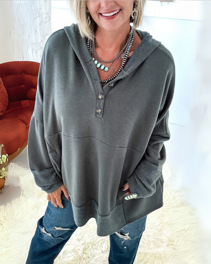 Soft Knit Sweater - Women's Relaxed Fit Casual Knitwear | Cozy Warm Layering