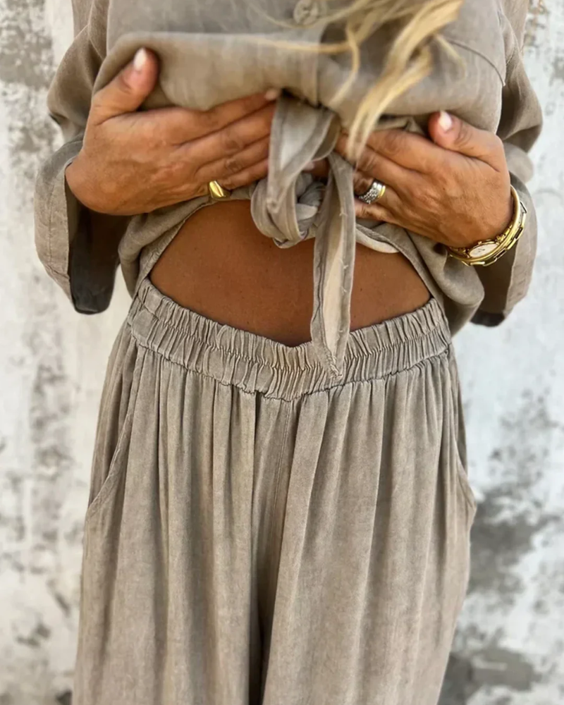 Luxe Lounge Set – Women's Loungewear With Soft Breathable Fabric & Relaxed Fit