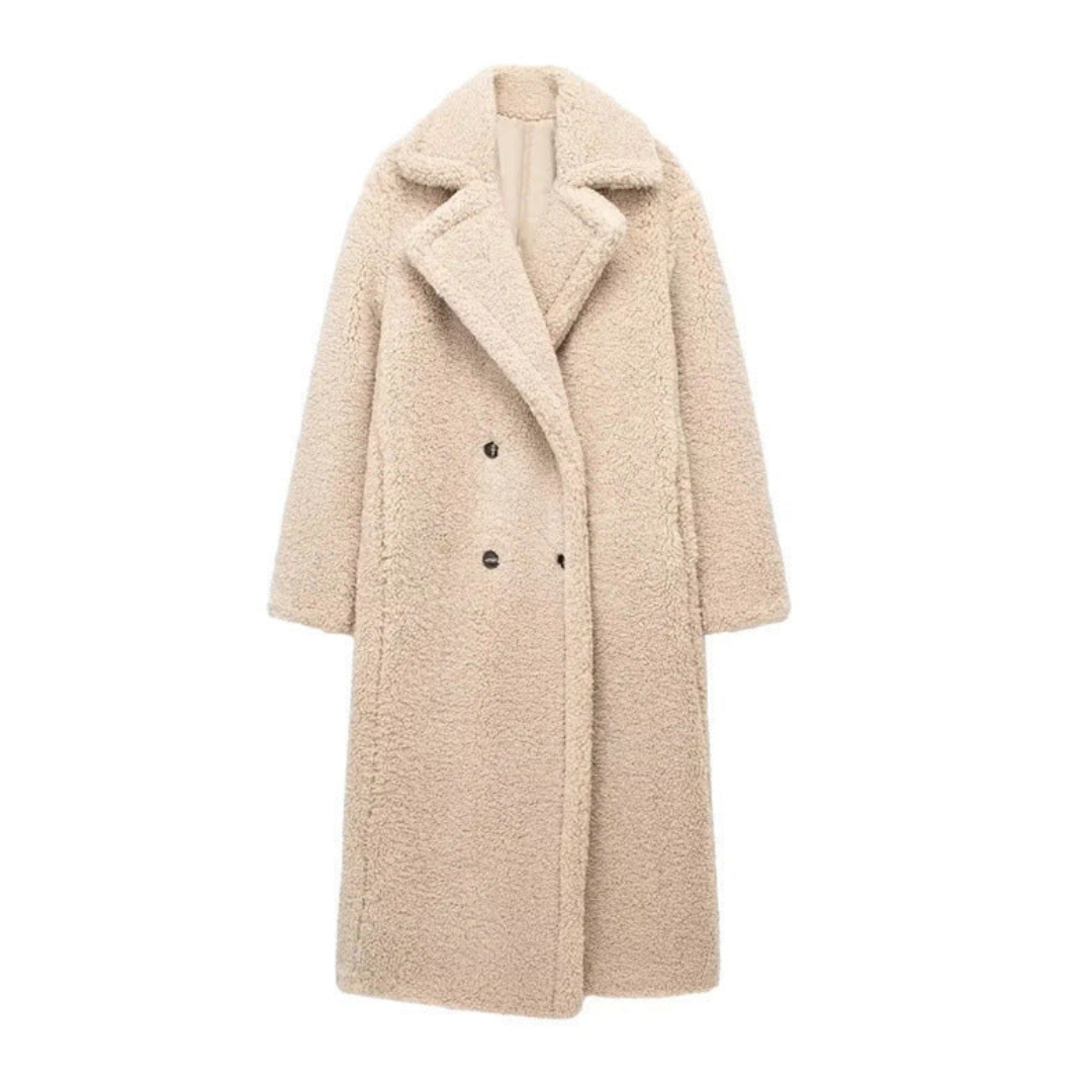 Women's Long Warm Coat – Elegant Winter Fashion Coat | Thermal Insulated Outerwear