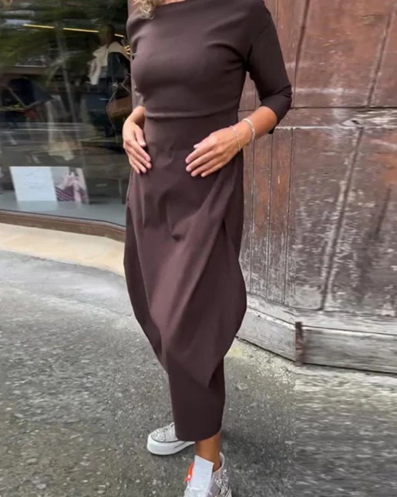 Timeless Day-to-Night Dress – Versatile Women's Dress With Classic Silhouette