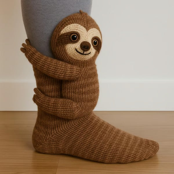 Animal Socks – Soft 3D Animal Socks With Cozy Winter Comfort & Non Slip Sole