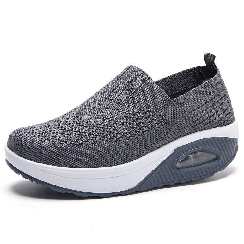 Stylish Casual Sneakers – Lightweight Breathable Sneakers with Cushioned Insoles