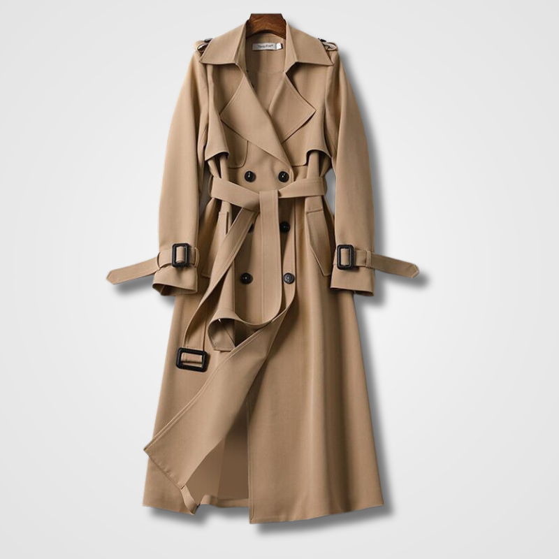 Women's Trench Coat – Lightweight Waterproof Slim Fit Classic Outerwear