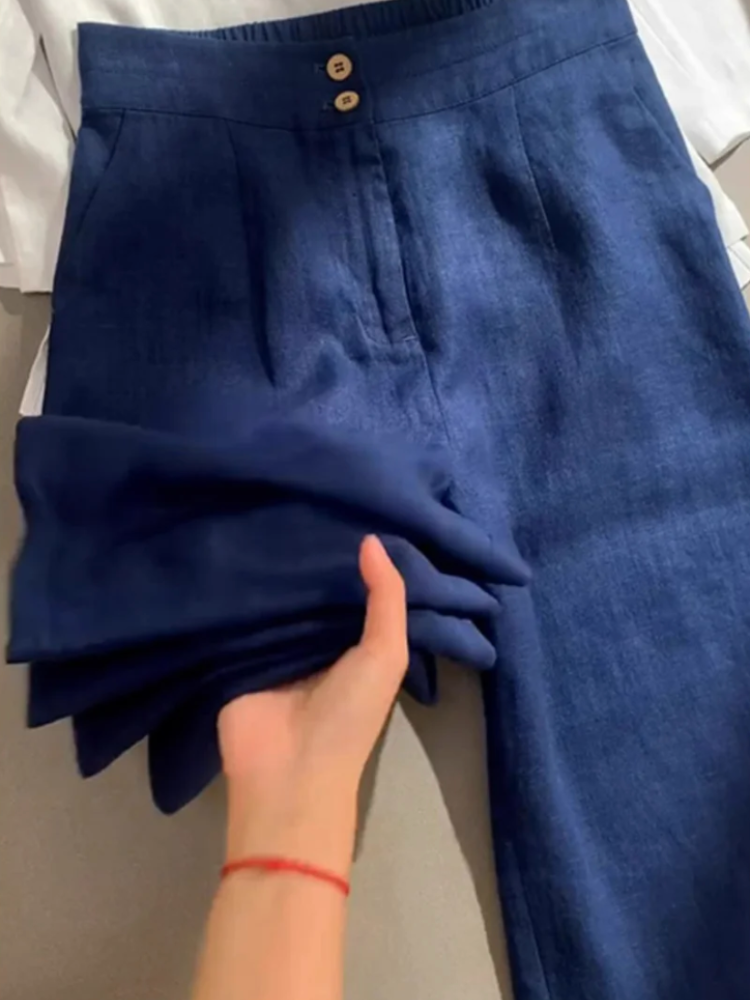 Linen Essentials Set – Casual Lightweight Linen Outfit | Breathable Summer Clothes