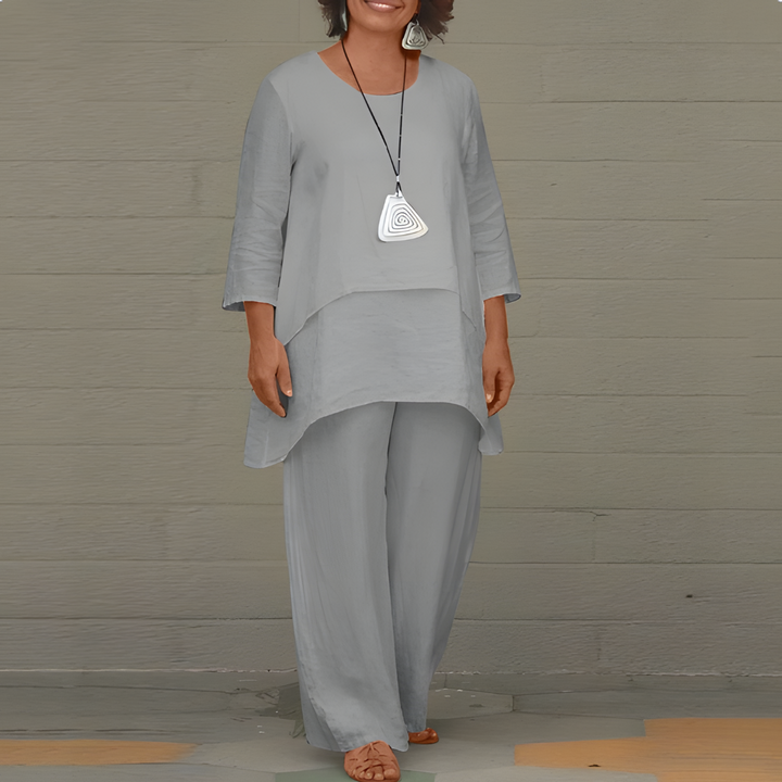Timeless Linen Set – Breathable Linen Outfit Set With Flowy Silhouette Style