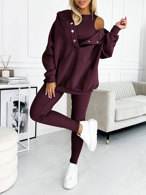 Relaxed Comfort Set – Women's Loungewear With Soft Breathable Fabric & Stylish Fit