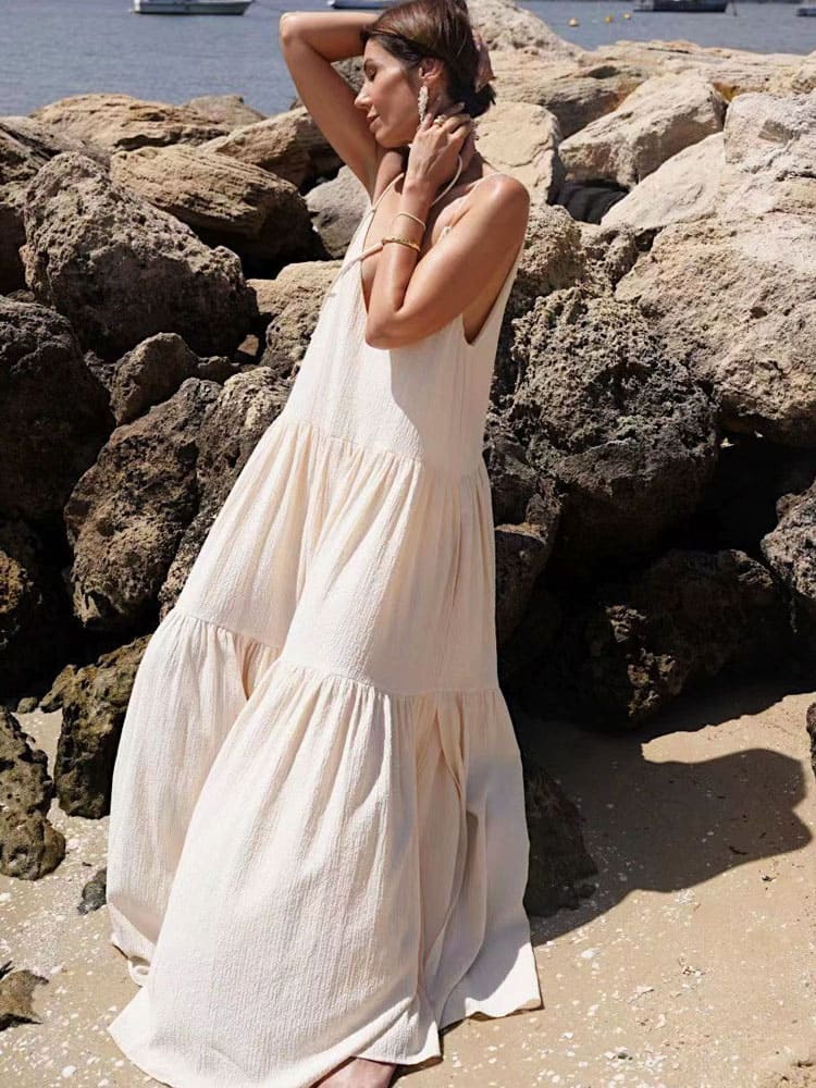 Ocean Breeze Maxi Dress – Lightweight Summer Dress With Flowing Silhouette