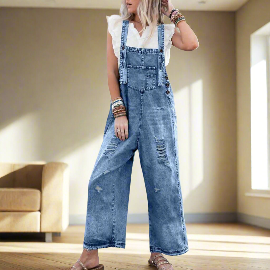 Modern Heritage Jumpsuit – Tailored Women's Chic Work Outfit | Comfortable, Versatile Style