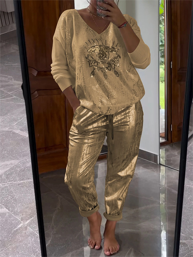 Two Piece Set – Fashionable Women's Outfit Set With Coordinated Top & Bottom