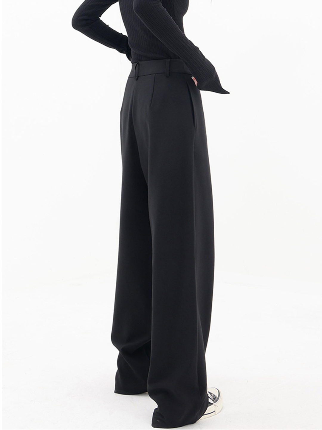Modern Baggy Pants – Asymmetrical Waist, Wide Leg Trousers | Stylish Loose Pants