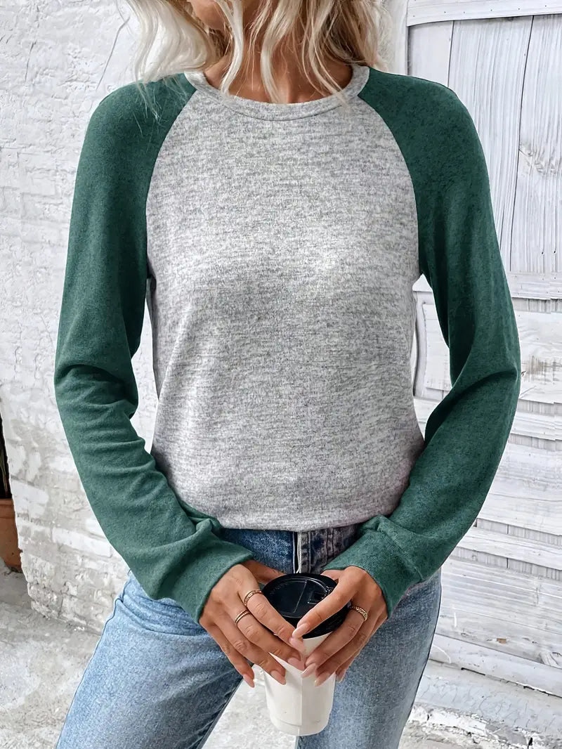 Casual Round Neck Shirt - Lightweight, Comfortable Everyday Wear Tee