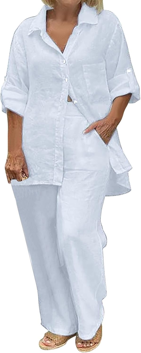 Timeless Leisure Outfit – Relaxed Fit Two-Piece Set | Soft Breathable Fabric