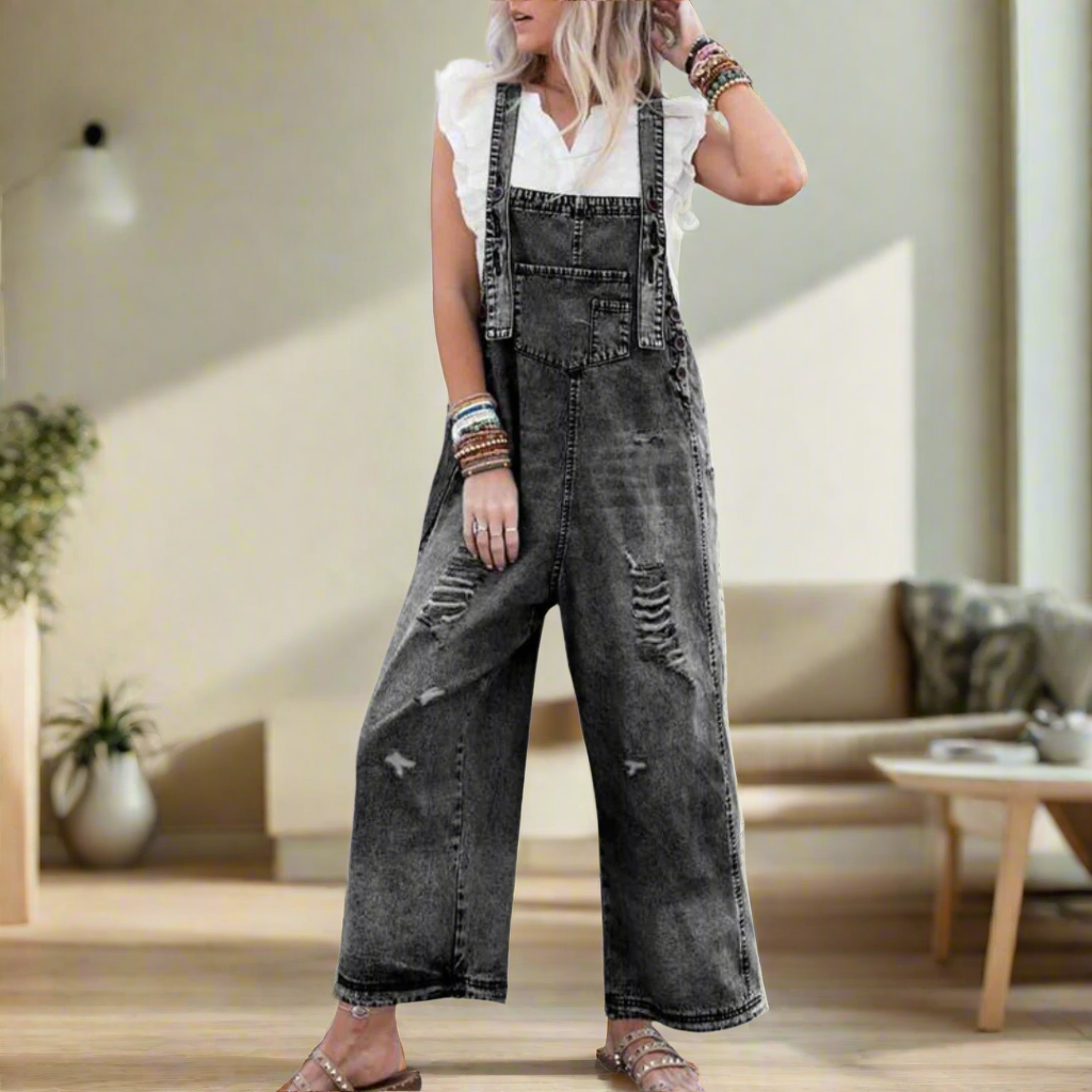 Modern Heritage Jumpsuit – Tailored Women's Chic Work Outfit | Comfortable, Versatile Style