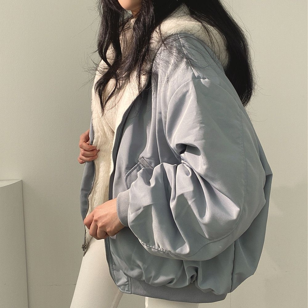 Reversible Fleece Jacket – Double Sided Wearable Coat With Zip Up Closure