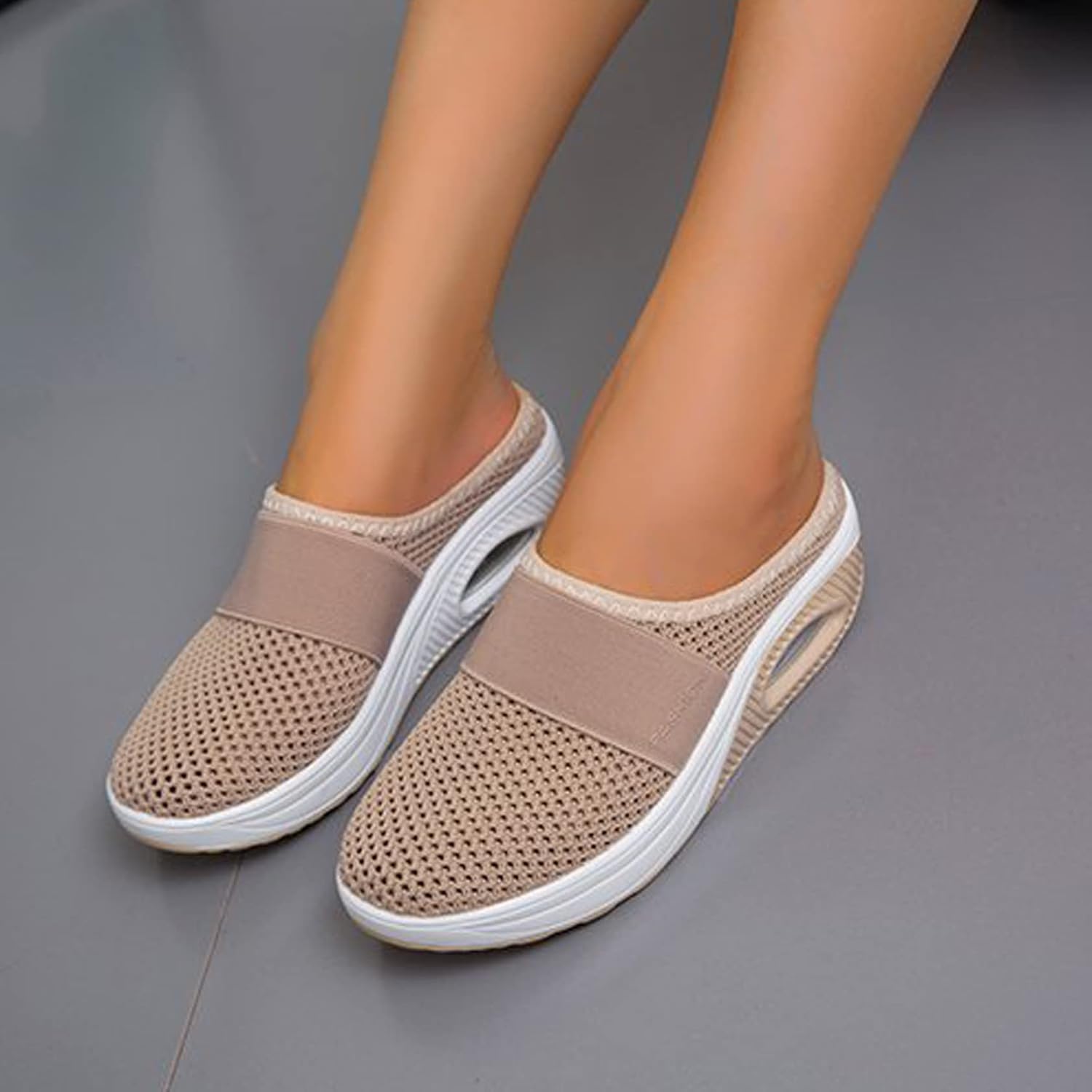 Mesh Slippers – Breathable Mesh Sandals With Cushioned Sole | Lightweight Casual Footwear