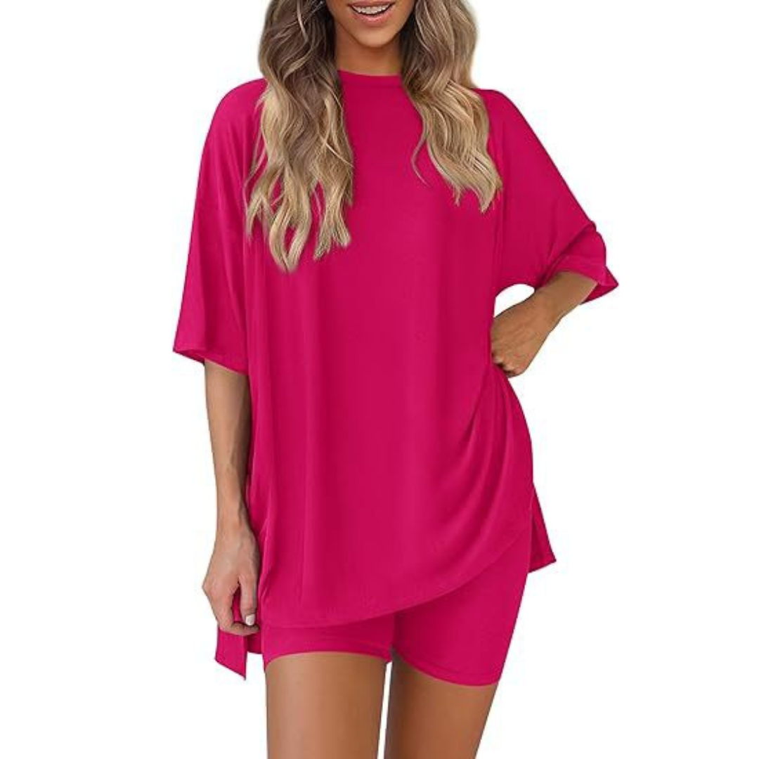 Oversized Summer Set – Comfy Summer Outfit With Breathable Fabric & Timeless Style