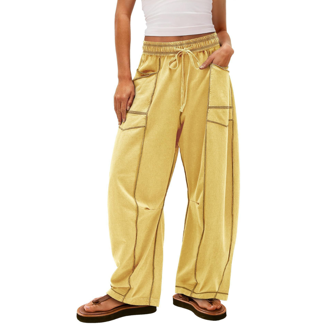 Baggy Lounge Pants – Chic Relaxed Fit Pants With Elastic Waistband | Unisex