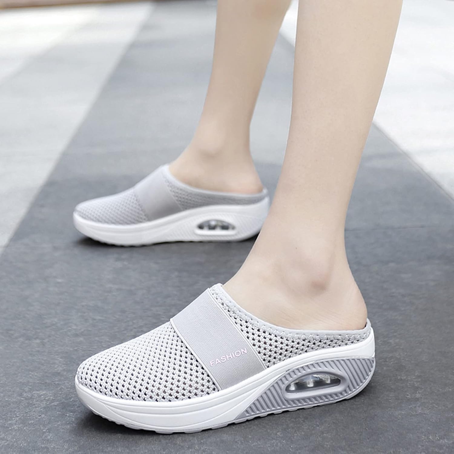 Mesh Slippers – Breathable Mesh Sandals With Cushioned Sole | Lightweight Casual Footwear