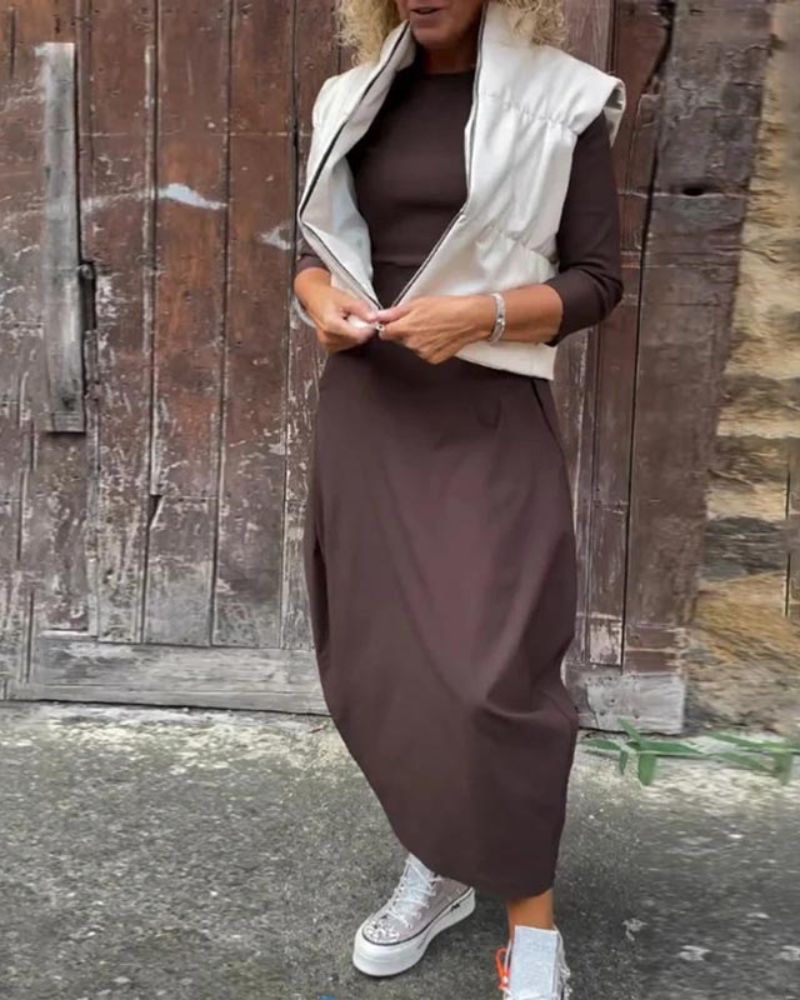 Timeless Day-to-Night Dress – Versatile Women's Dress With Classic Silhouette