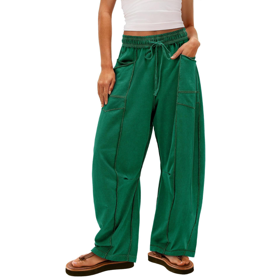 Baggy Lounge Pants – Chic Relaxed Fit Pants With Elastic Waistband | Unisex