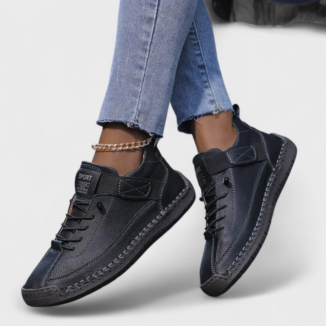 Sapatos Ortopédicos Confortáveis - Calçado Leve Com Sola Em EVA Macia Para Alívio Da Dor