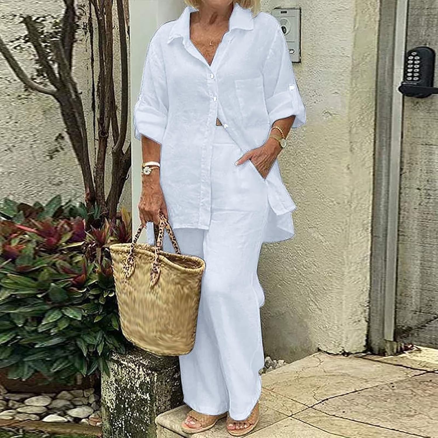 Timeless Leisure Outfit – Relaxed Fit Two-Piece Set | Soft Breathable Fabric