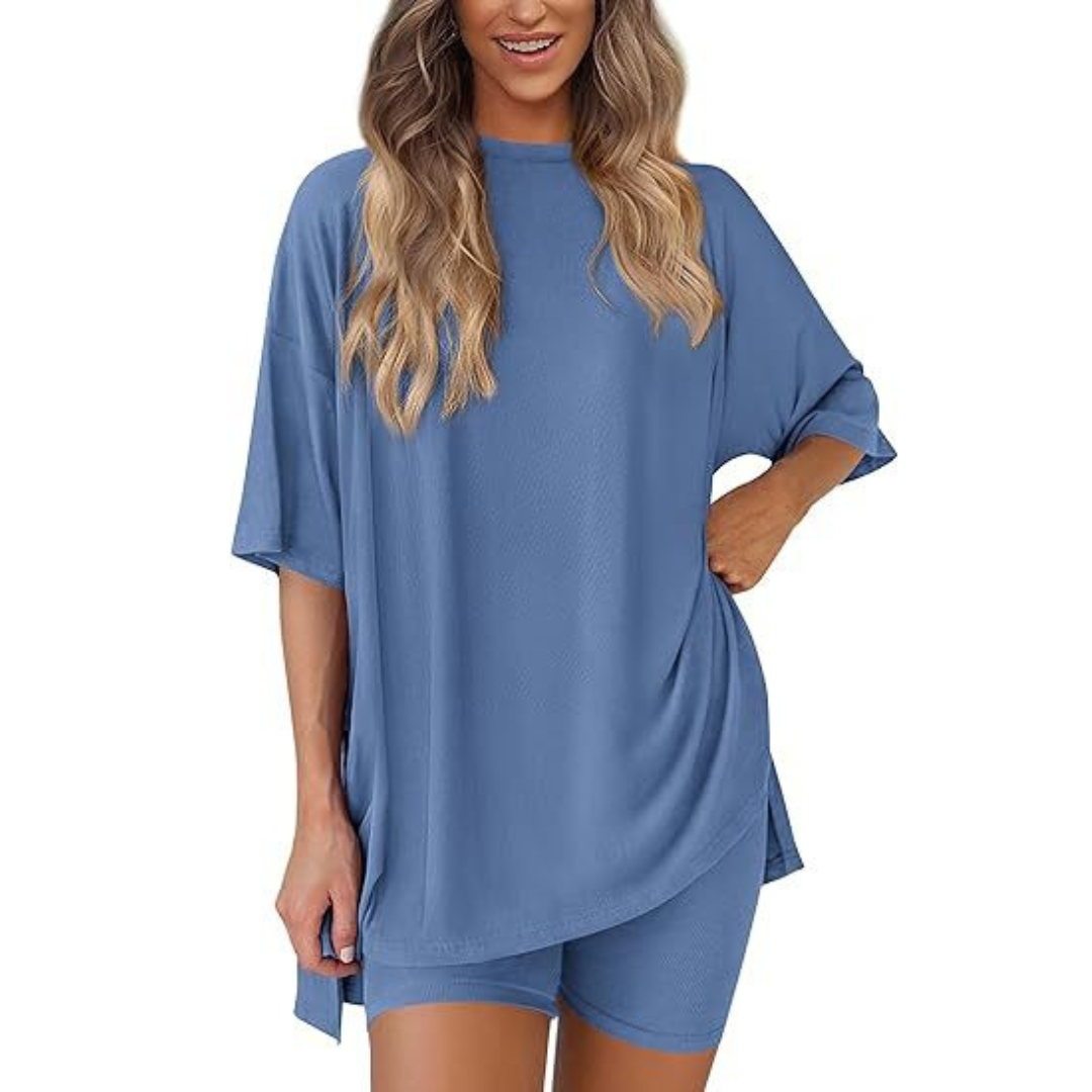 Oversized Summer Set – Comfy Summer Outfit With Breathable Fabric & Timeless Style