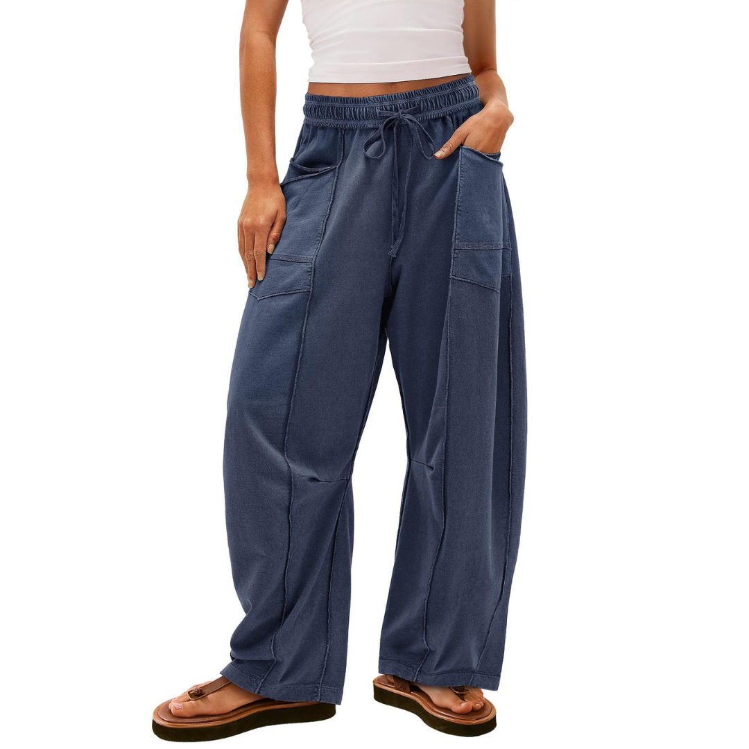 Baggy Lounge Pants – Chic Relaxed Fit Pants With Elastic Waistband | Unisex