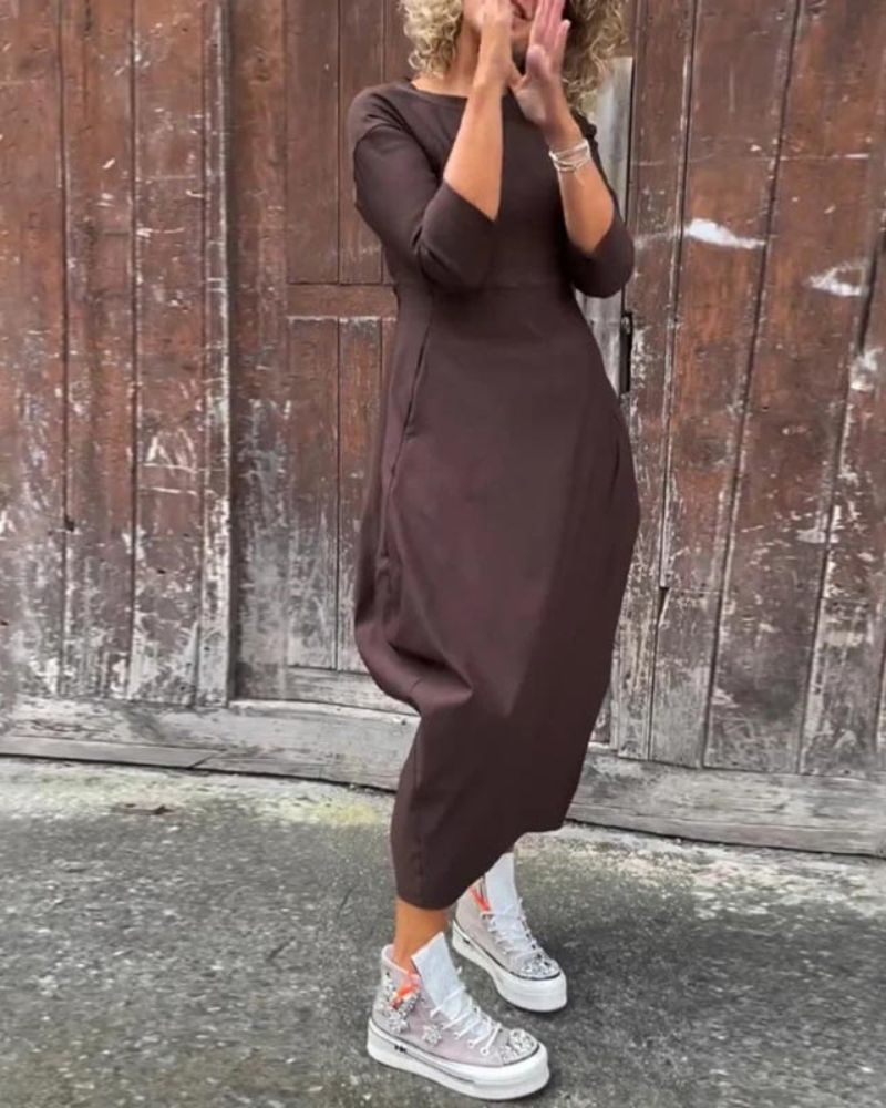 Timeless Day-to-Night Dress – Versatile Women's Dress With Classic Silhouette