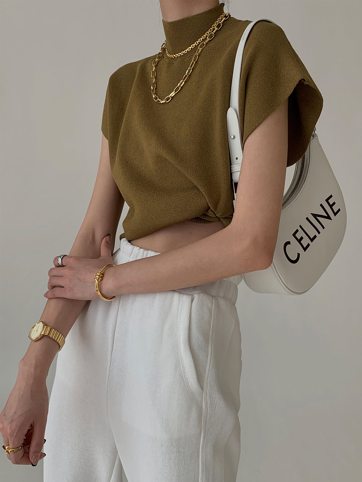 Pullover Sweater Vest – Lightweight Knit Vest for Women | Regular Fit, Solid Design