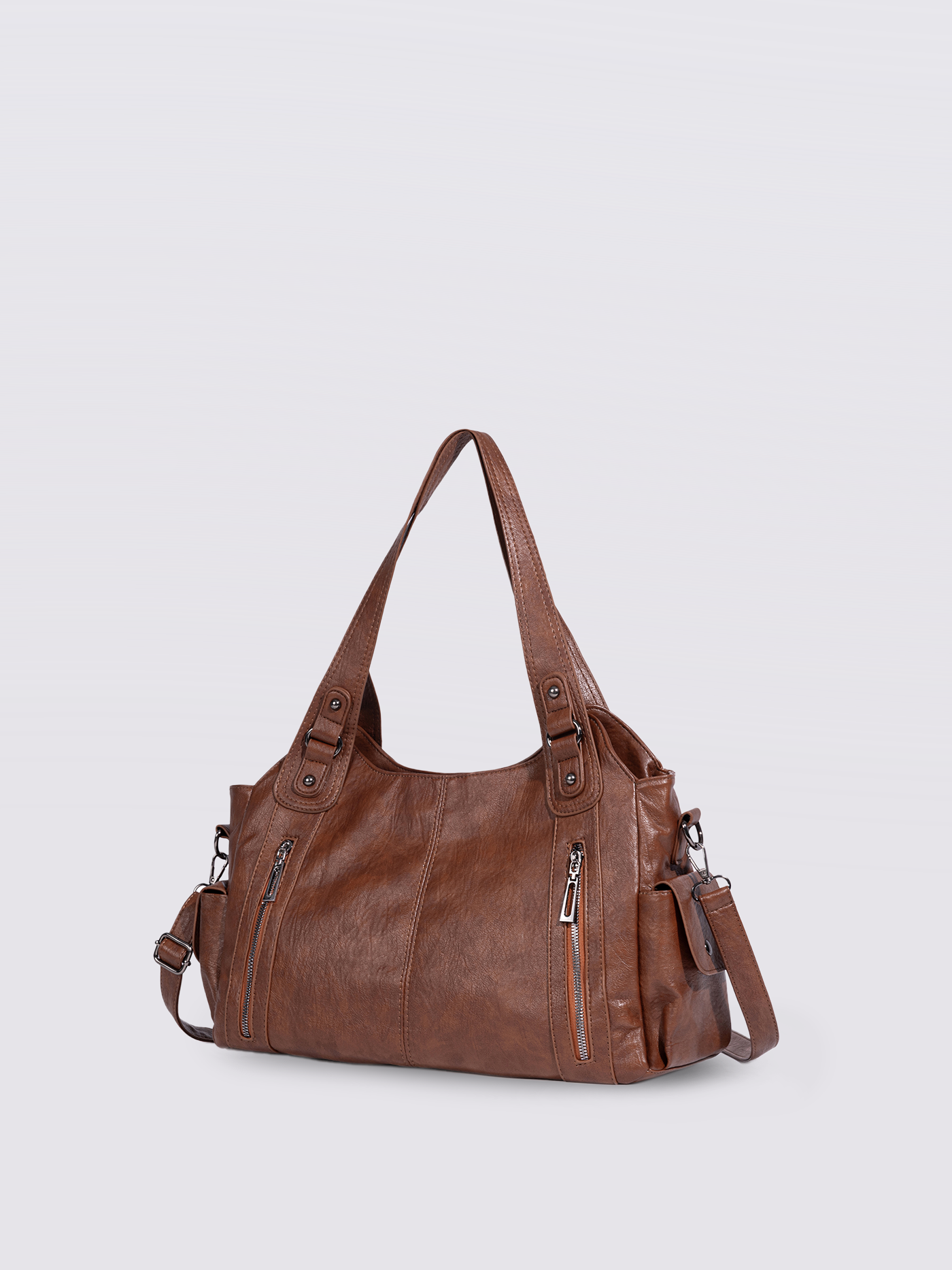 Stylish Tote Bag – Premium Leather Tote With Spacious Zippered Compartment