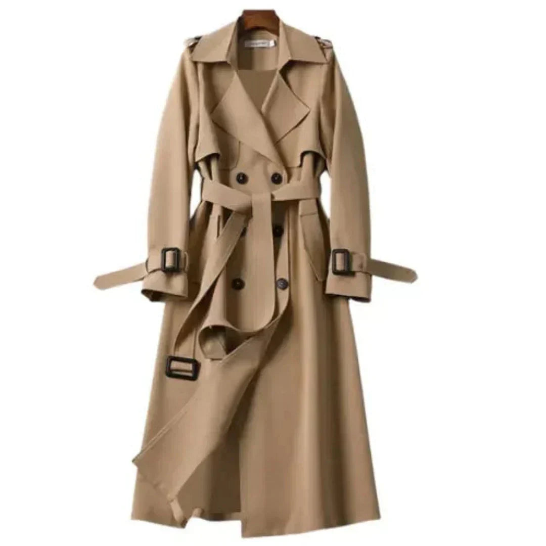 Women's Warm Trench Coat – Long Winter Coat | Elegant Stylish Outerwear
