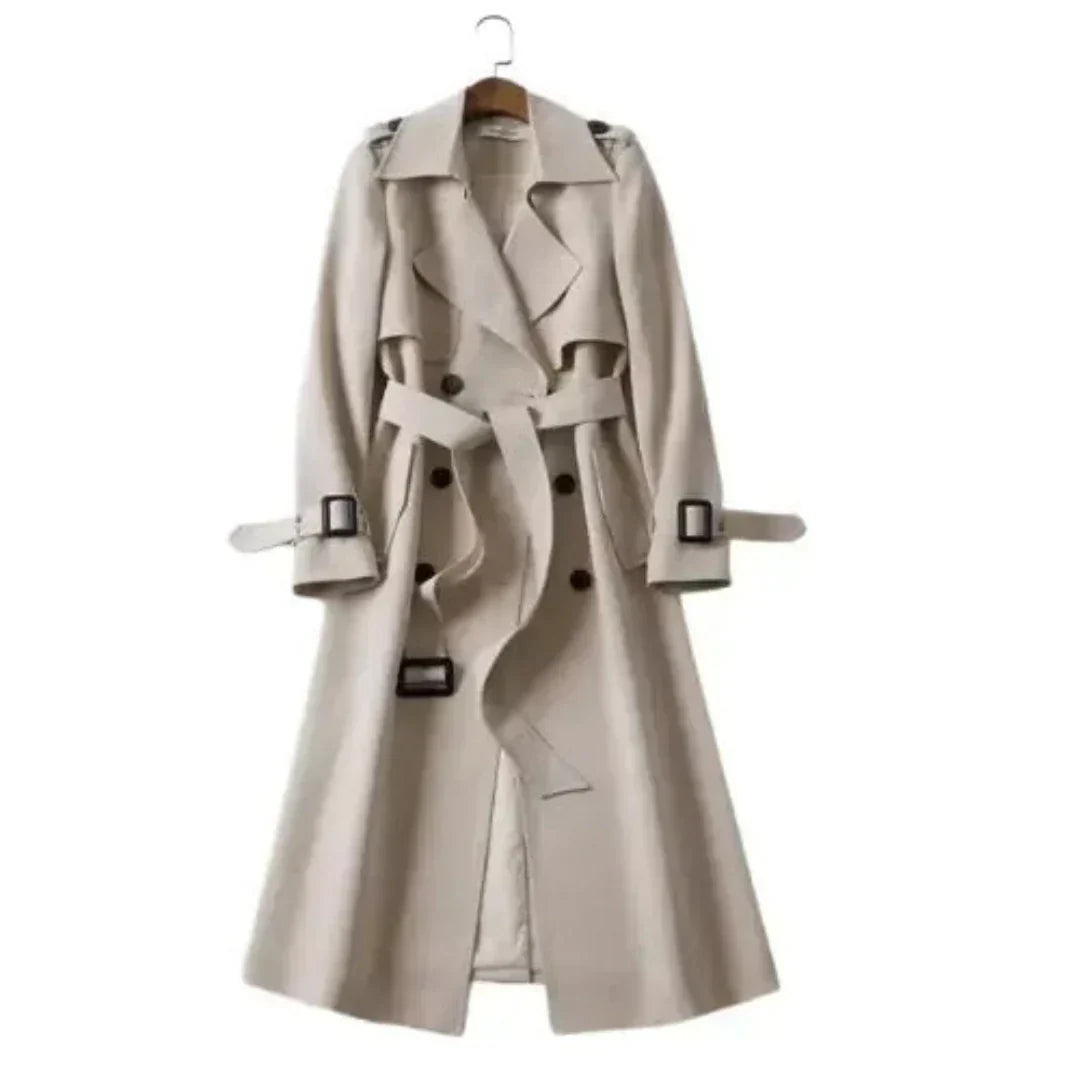 Women's Warm Trench Coat – Long Winter Coat | Elegant Stylish Outerwear