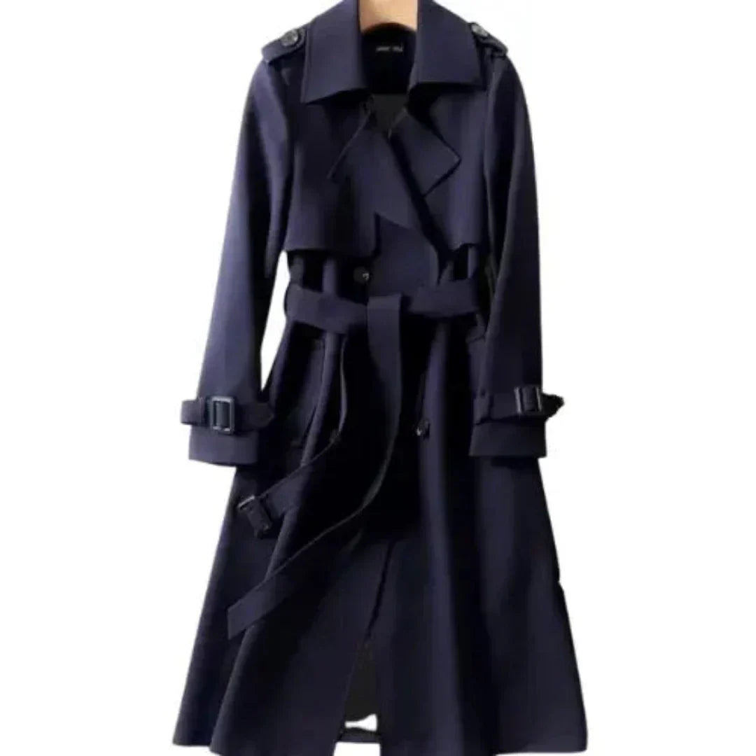 Women's Warm Trench Coat – Long Winter Coat | Elegant Stylish Outerwear