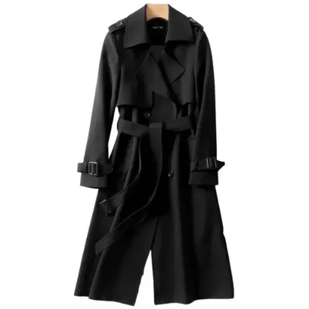 Women's Warm Trench Coat – Long Winter Coat | Elegant Stylish Outerwear