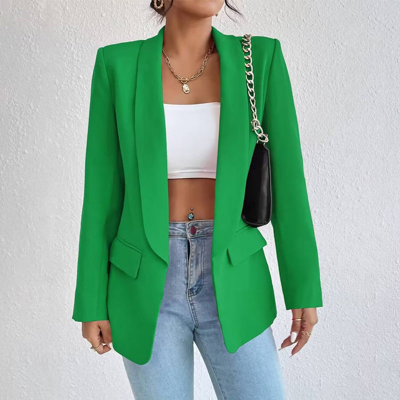 Elegant Blazer Women – Chic Tailored Fit Women's Jacket for Office Wear