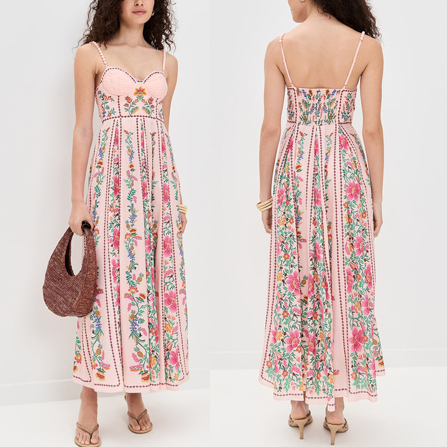 Floral Cami Dress – Lightweight Summer Dress With Flowing Silhouette | Liora's Boutique