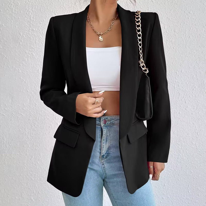 Elegant Blazer Women – Chic Tailored Fit Women's Jacket for Office Wear