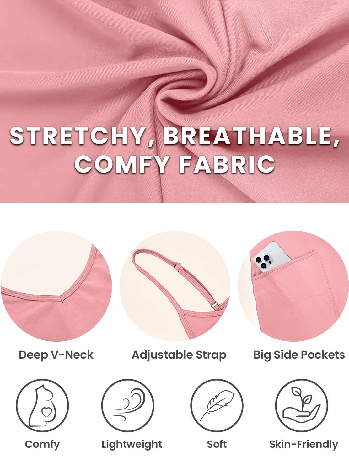 Maternity Jumpsuit - Oversized Postpartum Romper with Adjustable Straps