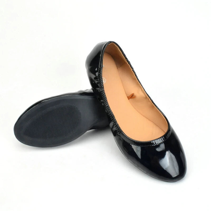 Foldable Ballet Shoes – Comfortable Ballet Flats With Soft Cushioned Insoles
