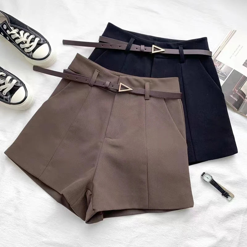 High Waist Shorts – Tailored Summer Casual Shorts With Breathable Fabric