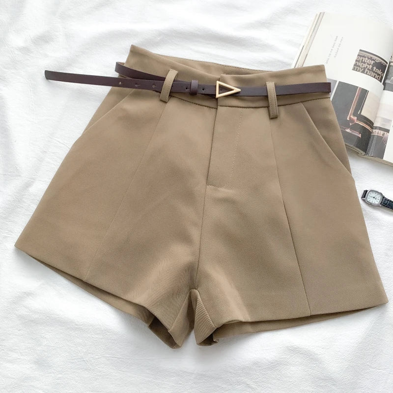 High Waist Shorts – Tailored Summer Casual Shorts With Breathable Fabric