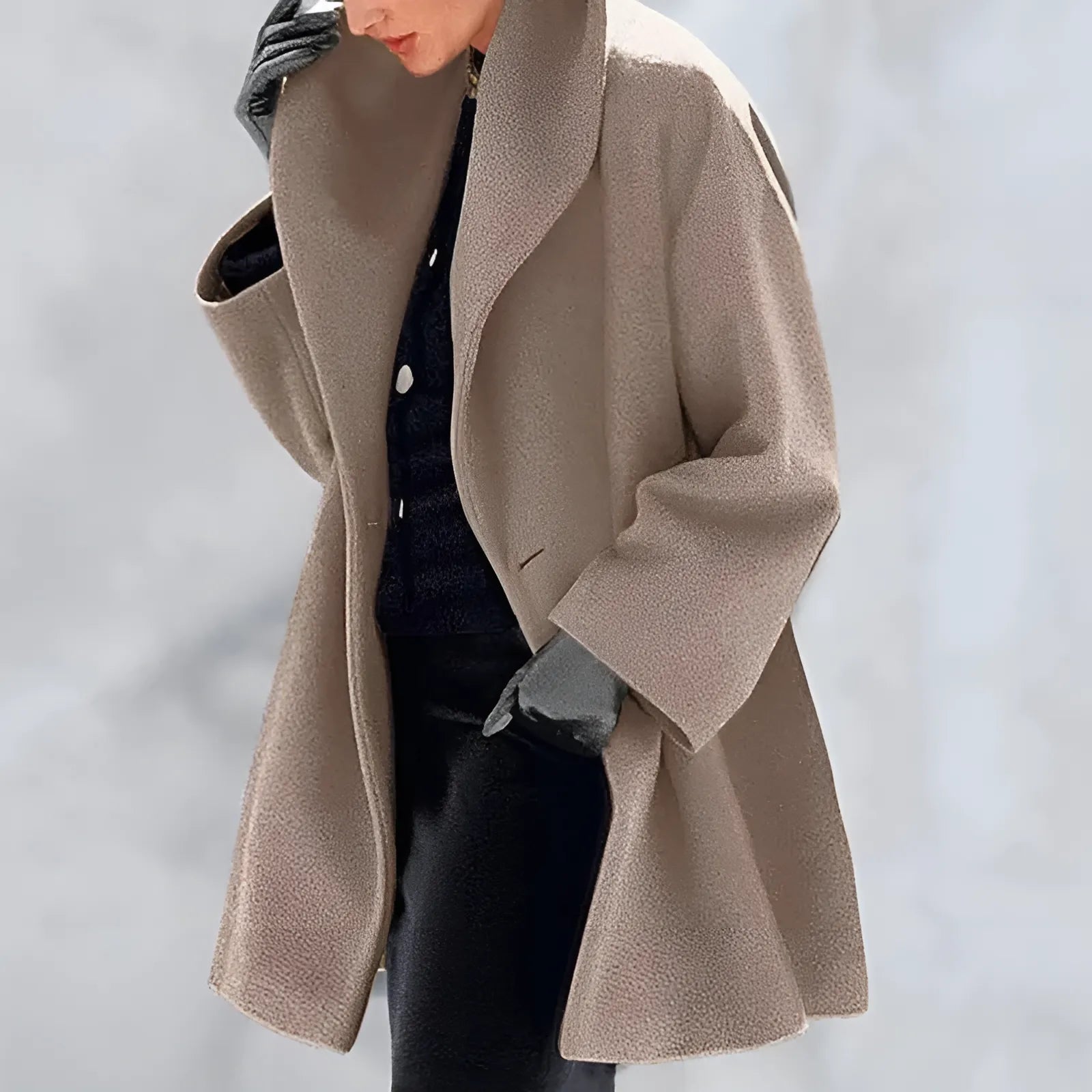 Women's Winter Trench Coat - Warm Winter Coat Women | Stylish Cozy Outerwear