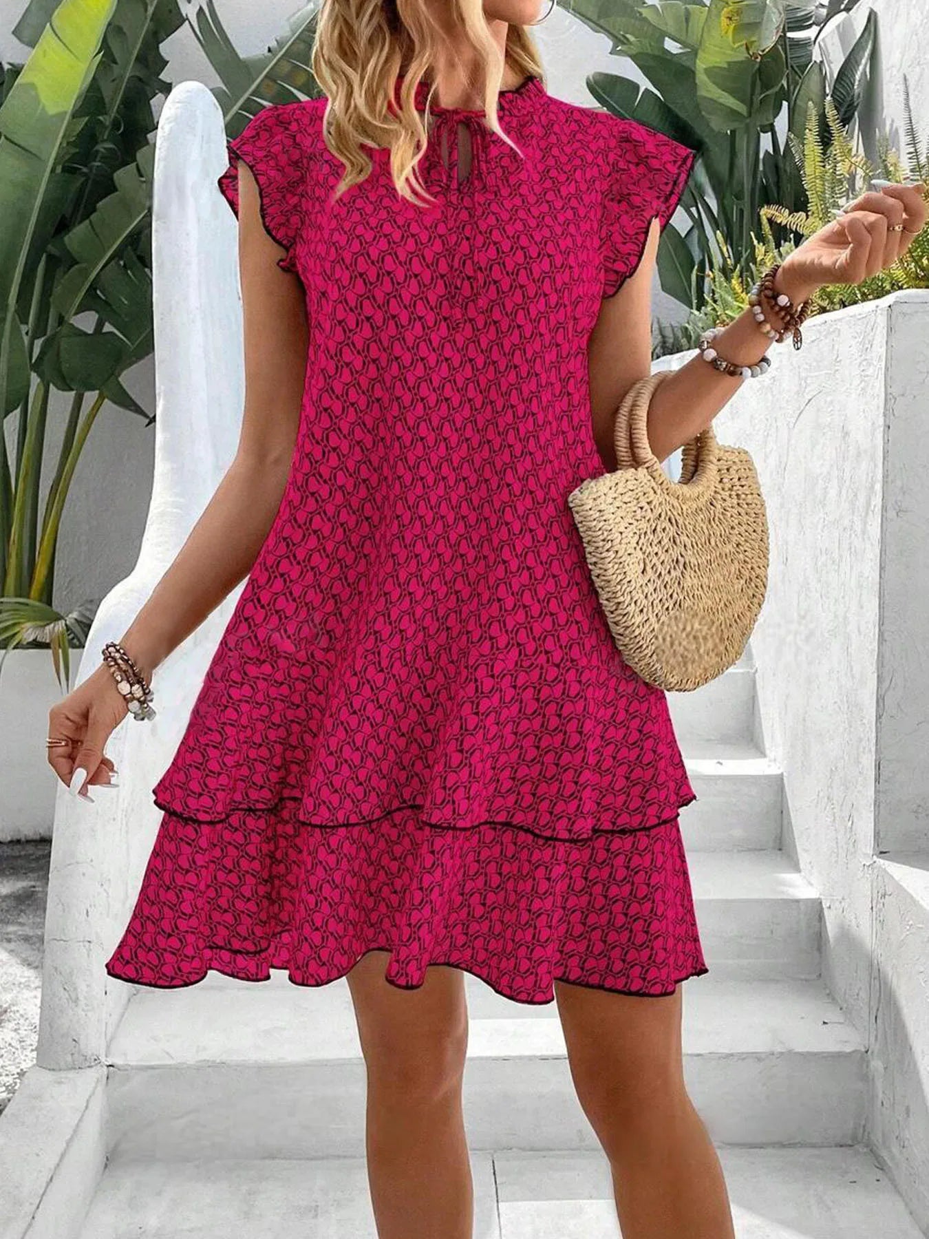 Elegant Dress - Flattering Fit Formal Dress With Premium Fabric For Spring